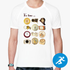 Мужская спортивная футболка