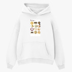 Толстовка худи оверсайз