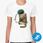 Женская спортивная футболка