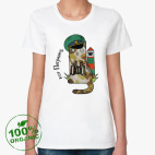 Женская футболка органик