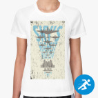 Женская спортивная футболка