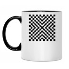 Кружка двухцветная