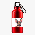 Металлическая бутылка 400 мл UV-DTF