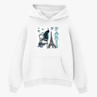 Толстовка худи оверсайз