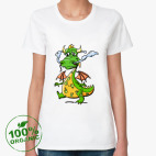 Женская футболка органик