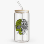 Банка с бамбуковой крышкой