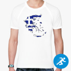 Мужская спортивная футболка