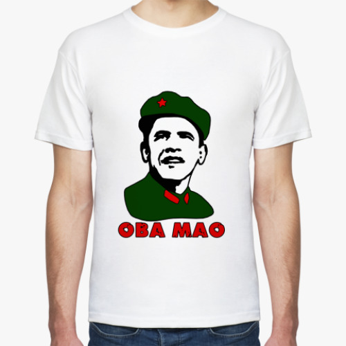 Футболка с принтом Obamao