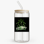 Банка с бамбуковой крышкой