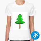 Женская спортивная футболка