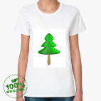 Женская футболка органик