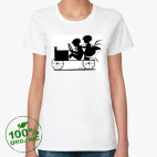 Женская футболка органик