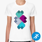 Женская спортивная футболка