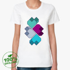 Женская футболка органик