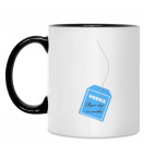 Кружка двухцветная