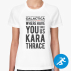 Женская спортивная футболка