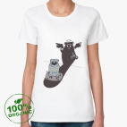 Женская футболка органик