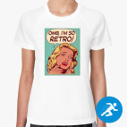 Женская спортивная футболка