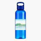 Прозрачная спортивная бутылка