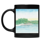 Кружка цветная UV-DTF