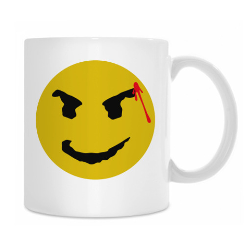 Кружка с принтом Мистер Мерседес смайл