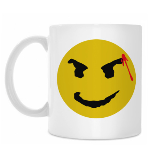 Кружка с принтом Мистер Мерседес смайл