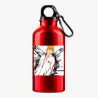 Металлическая бутылка 400 мл UV-DTF