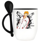 Кружка с ложкой