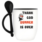 Кружка с ложкой