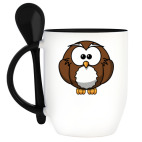 Кружка с ложкой