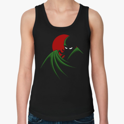 Женская майка с принтом Cthulhu Batman