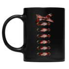 Кружка цветная UV-DTF