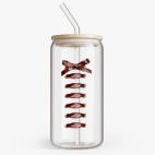 Банка с бамбуковой крышкой