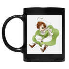 Кружка цветная UV-DTF