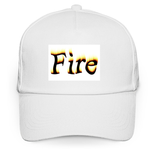 Кепка бейсболка огонь
