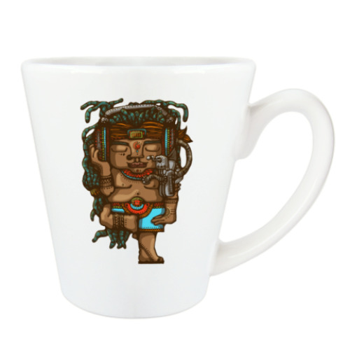 Чашка Латте Раста, дреды, музыка