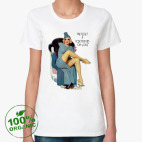 Женская футболка органик