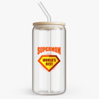 Банка с бамбуковой крышкой