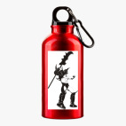 Металлическая бутылка 400 мл UV-DTF