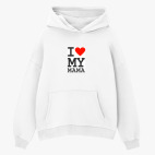 Толстовка худи оверсайз