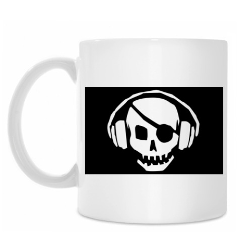 Кружка с принтом Пираты