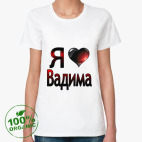 Женская футболка органик