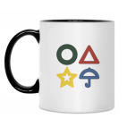 Кружка двухцветная