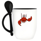 Кружка с ложкой