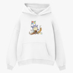 Толстовка худи оверсайз