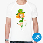 Мужская спортивная футболка