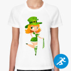 Женская спортивная футболка