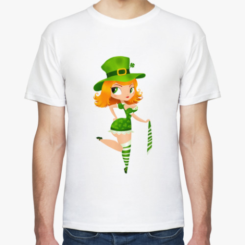 Футболка с принтом Leprechaun