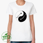 Женская футболка органик