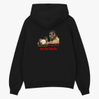 Толстовка худи оверсайз